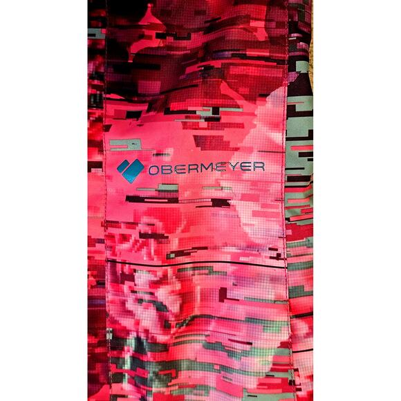 Obermeyer Digi Print Brooke/ Elsie Ski Snow Pants Girls Size XL (18-20) Aspen CO - Picture 11 of 11